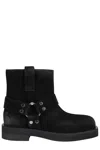 3juin Suede Calf Leather Steve Boots