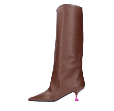 3juin Boots Coffee In Marrone Marroni