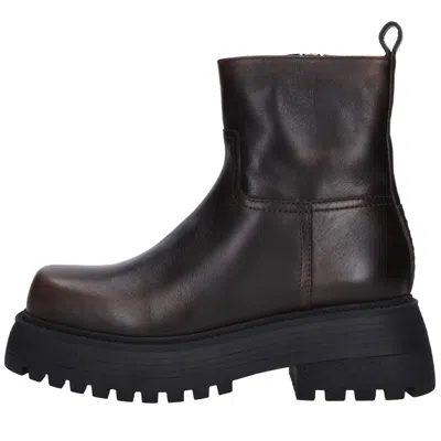 3juin Boots In Burgundy