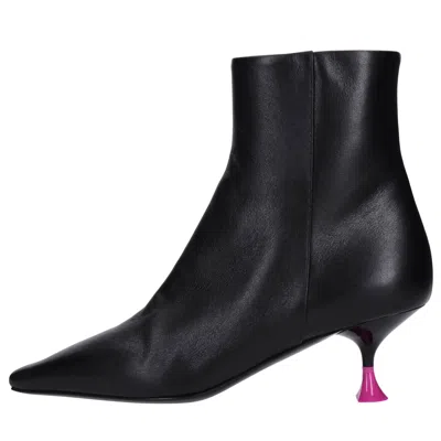 3juin Boots In Nero Neri E Grigi