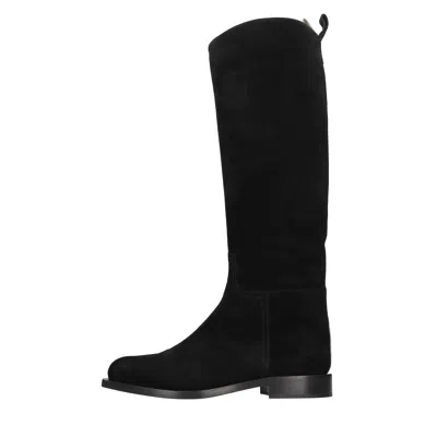 3juin Boots In Nero Neri E Grigi