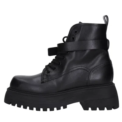 3juin Boots In Nero Neri E Grigi