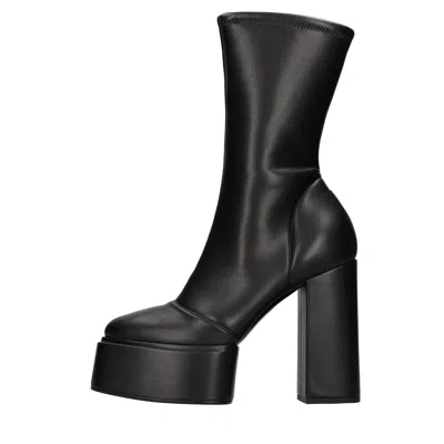 3juin Boots In Nero Neri E Grigi