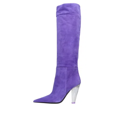3juin Boots Purple In Viola Blu E Verdi