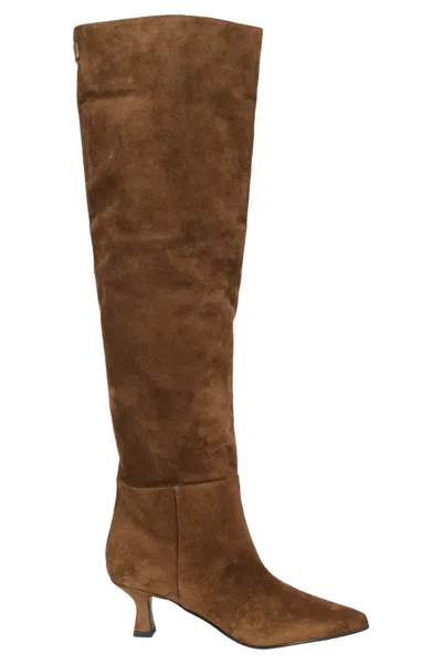 3juin Brown Bea Suede Boot