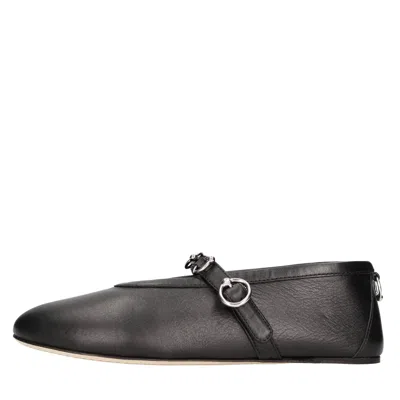 3juin Flat Shoes Black