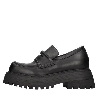 3juin Flat Shoes In Black