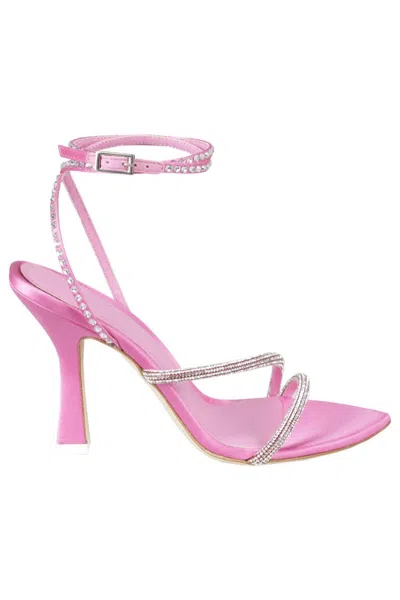 3JUIN GIGLIO SYRIA SATIN CANDY SANDAL MODEL