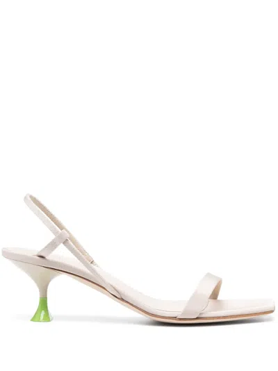 3juin Kimi Cannette Open-toe Sandals In Neutrals