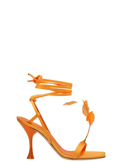 3juin Kimi Sandals In Orange