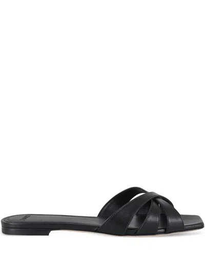 3JUIN LEATHER SLIDES