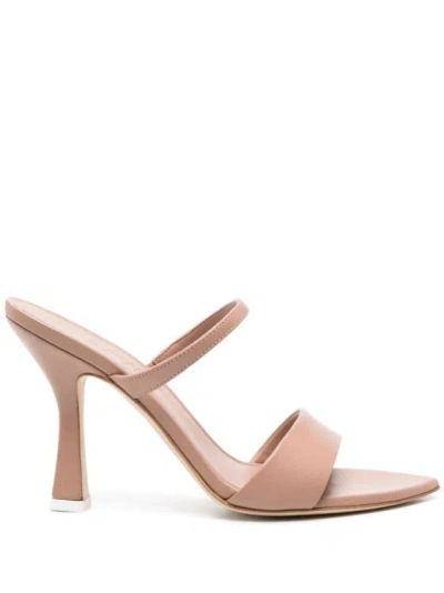3juin Leather Slip-on Sandals In Pink
