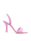3juin Woman Sandals Pink Size 11 Soft Leather