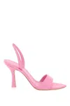 3juin Woman Sandals Pink Size 11 Soft Leather In Rosa
