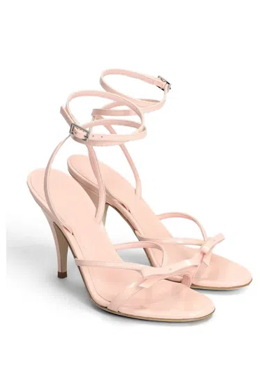 3juin Megan Charme Bow-detail Wrap-around Sandals In Pink