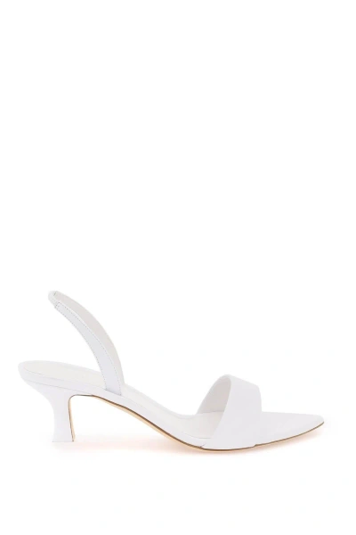 3juin Orchid Nappa Sandals In White