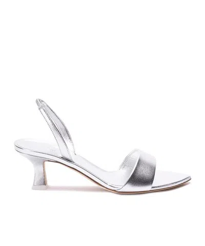 3juin Syria Slingback Sandals In White