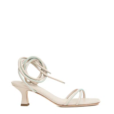 3juin Sandal With Milk Straps Heel 55mm