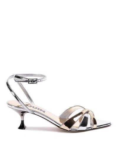 3juin Kyara Sandals In Silver