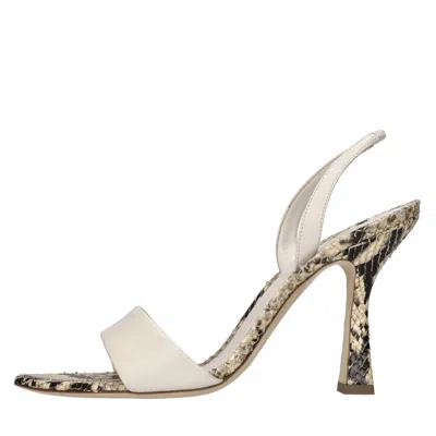 3juin Sandals In Neutral