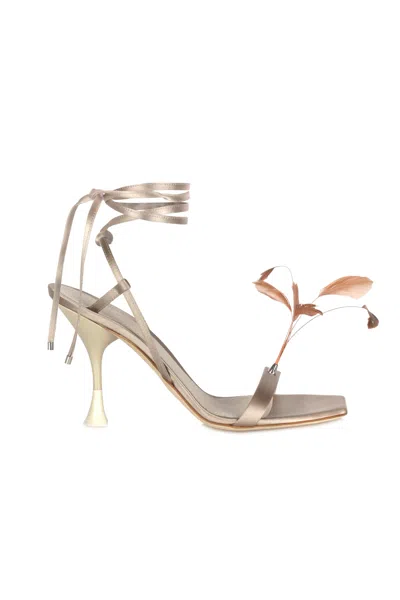 3juin - Sandals - 410409 - Tortora In Burgundy