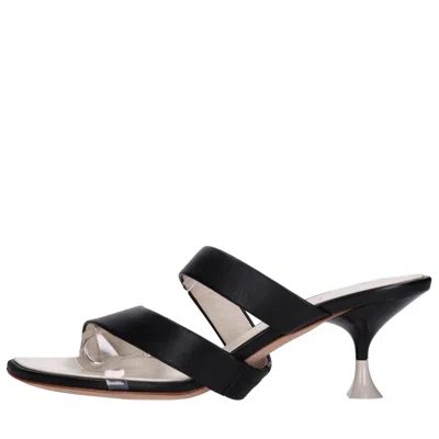 3juin Sandals Black In Nero Scuri