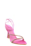 3juin 70mm Crystal Embellished Sandals In Purple
