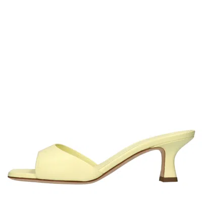 3juin Sandals In Yellow