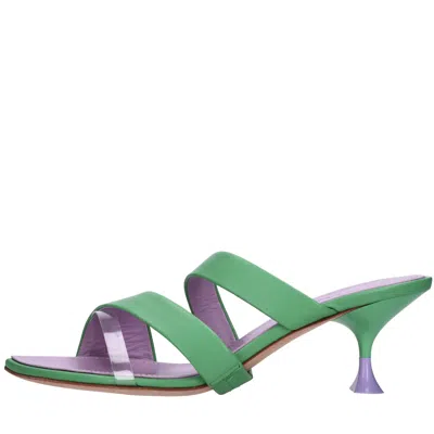 3juin Sandals Green In Verde Blu E Verdi