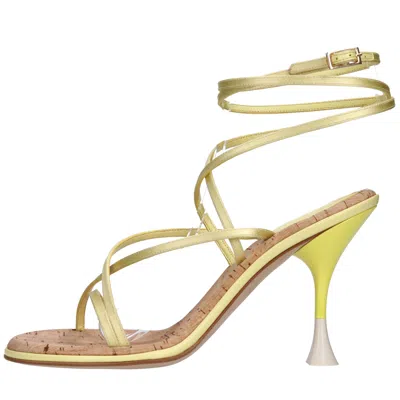 3juin Sandals Yellow In Giallo Vivaci