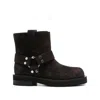 3juin Steve 020 Soul Studded Boots In Brown