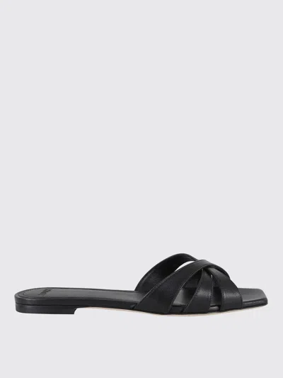 3JUIN FLAT SANDAL 3JUIN WOMAN COLOR BLACK,H08579002
