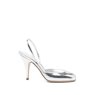 3juin Metallic Slingback Pumps In Multi