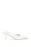 3juin Slingback Patent Leather Dé In White