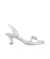3juin Cameron 055 Sandal With Rear Elastic Strap In White