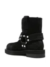 3juin Suede Calf Leather Steve Boots In Black