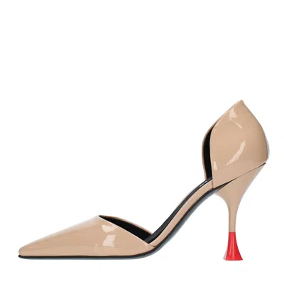 3juin With Heel Beige In Beige Chari