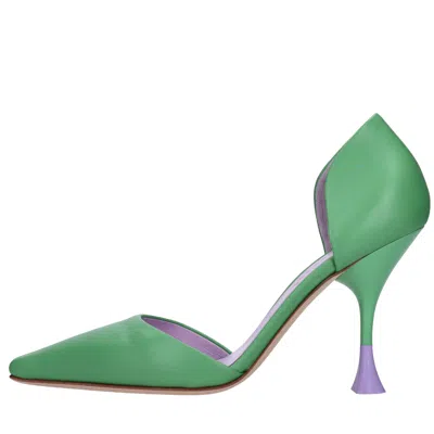 3JUIN 3JUIN WITH HEEL GREEN