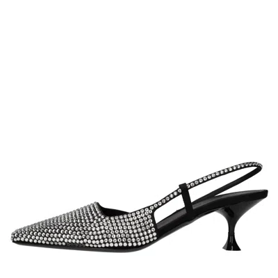 3juin With Heel In Black