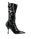 3juin Woman Boot Black Size 8 Textile Fibers In Black