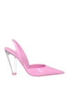 3juin Woman Pumps Pink Size 6.5 Soft Leather