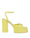 3juin Beth Sandals Green In Yellow