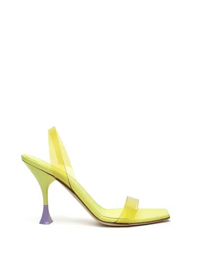 3JUIN WOMEN'S HOPE 095 KIMI PLEXY LIME PUMPS