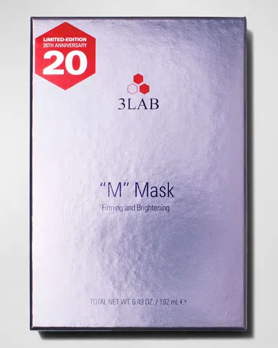 3lab Firming And Brightening M Masks (6 Masks) In White