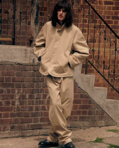 3man Work Trouser Beige In Neutral