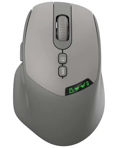 3p Experts 2.4g+bt Dual Mode Wireless Mouse In Gray