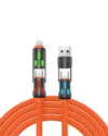 3p Experts 4-in-1 Fast Data Cable - 5ft Long