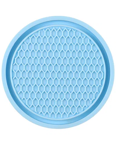 3p Experts 4pc Car Coaster Set In Blue