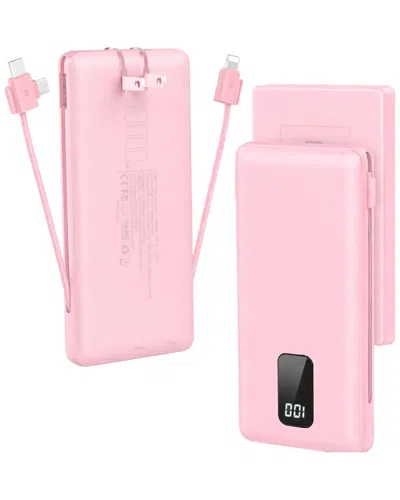 3p Experts Any Charge 10k Powerbank With Wall Plug In Brown