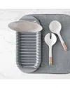 3p Experts Drying Mat With Plate Holder In Gray